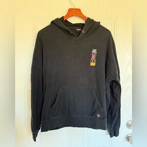 2 for $30 sale: Vitriol black graphic look to the future Hoodie  sweatshirt - L